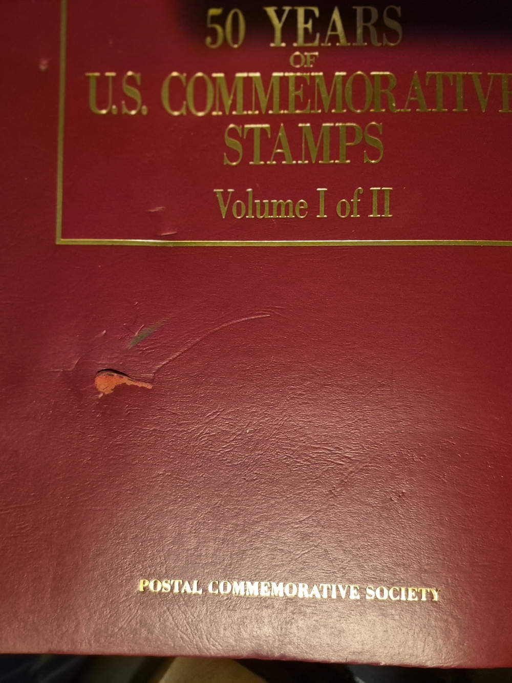 Red Stamp Album - Volume I of II